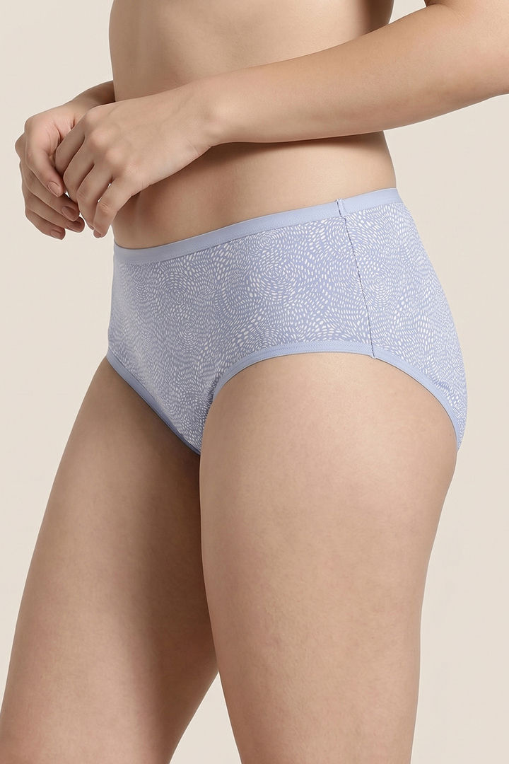 Zivame Medium Rise Full Coverage Hipster Panty (Pack of 3) - Multicolor — image 3